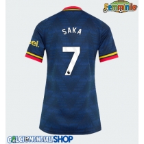 Maglie da calcio Arsenal Bukayo Saka #7 Seconda Maglia Femminile 2026-27 Manica Corta